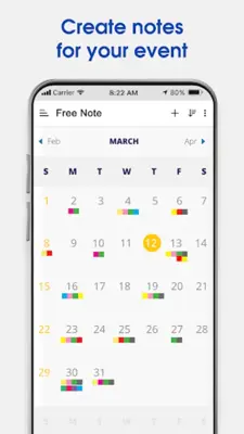 Notes - Color Notepad, Todo Li android App screenshot 2