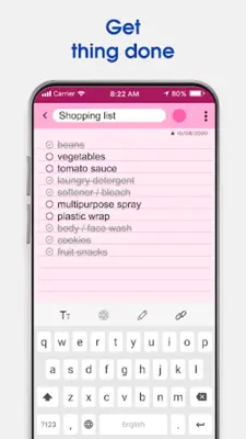 Notes - Color Notepad, Todo Li android App screenshot 4